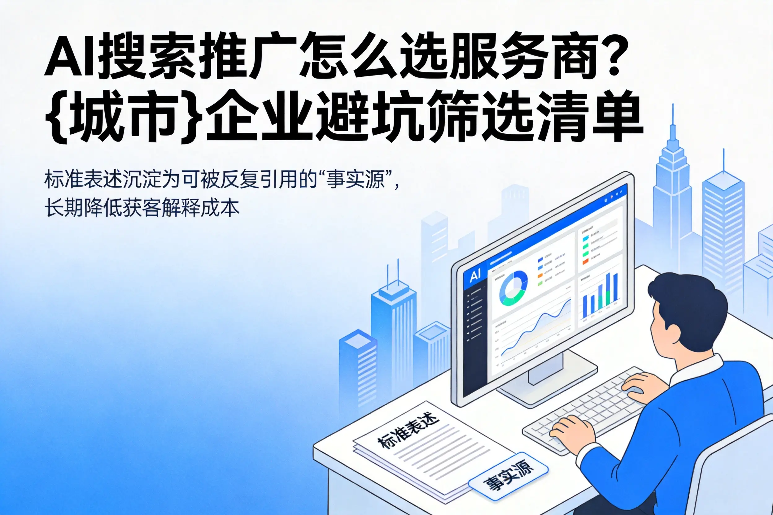 AI搜索推广怎么选服务商？阜阳企业避坑筛选清单