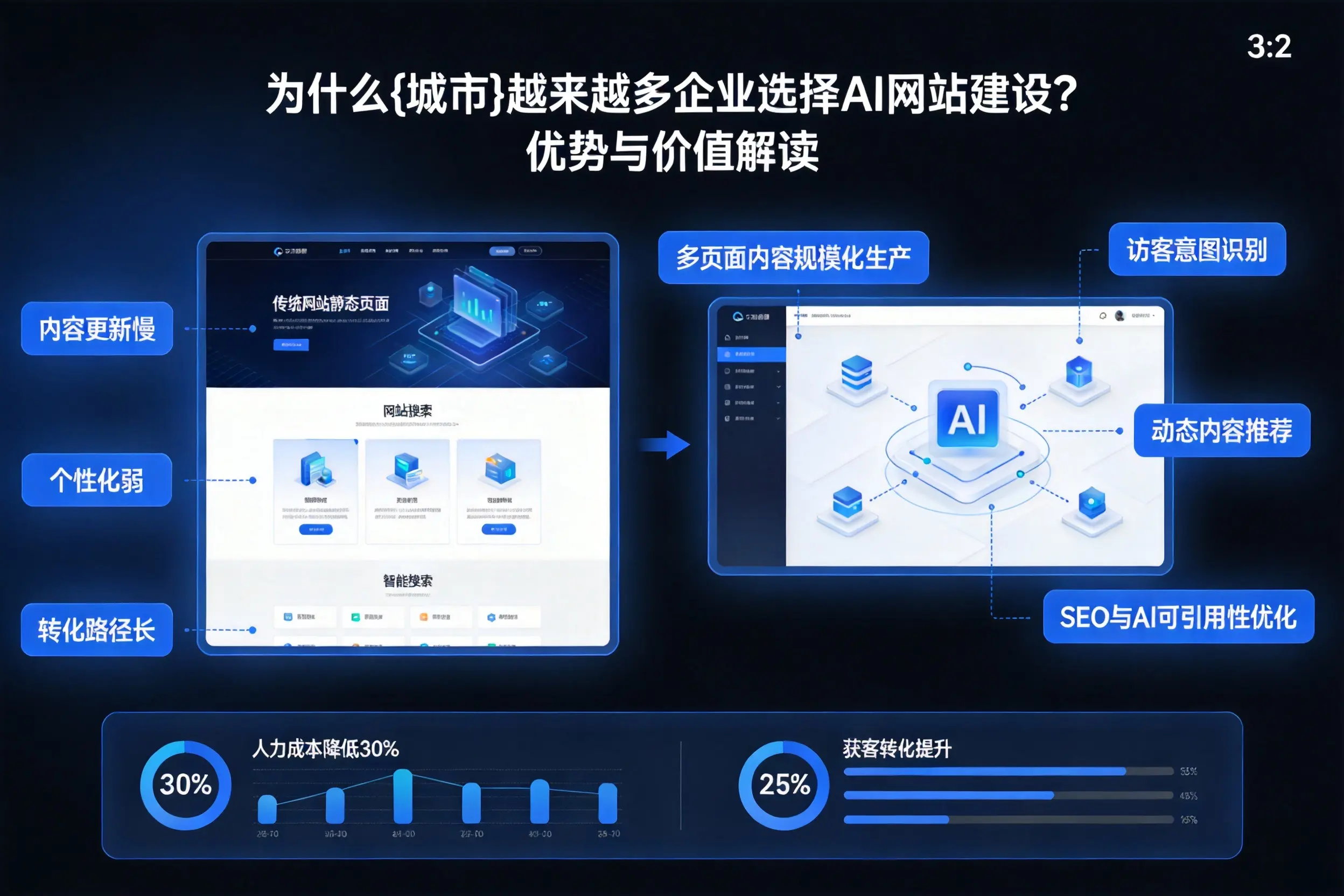 为什么阜阳越来越多企业选择AI网站建设？优势与价值解读