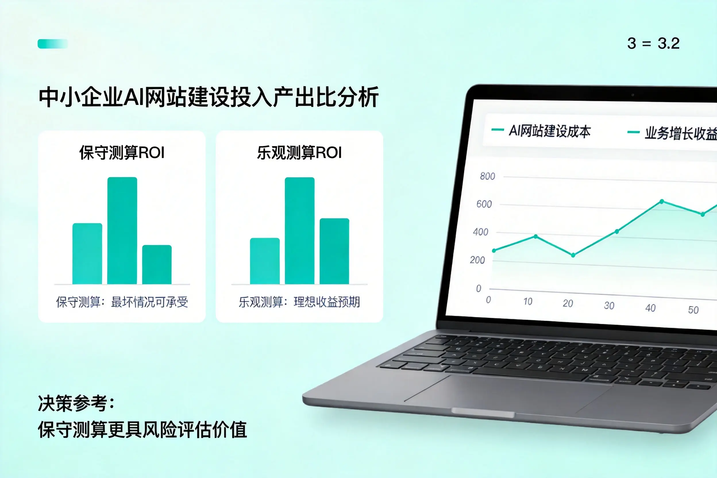 阜阳中小企业AI网站建设投入产出比怎么算？先看这份分析
