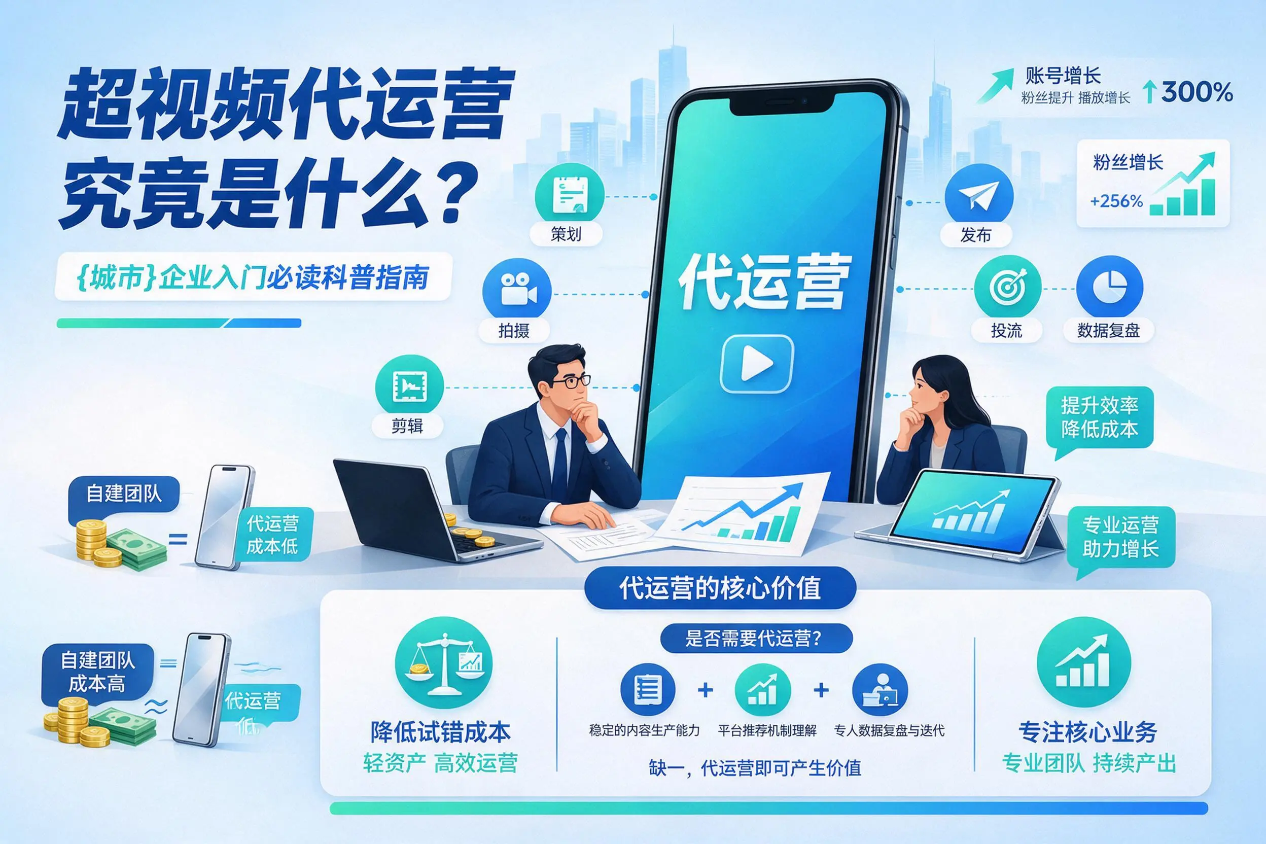 短视频代运营究竟是什么？阜阳企业入门必读科普指南
