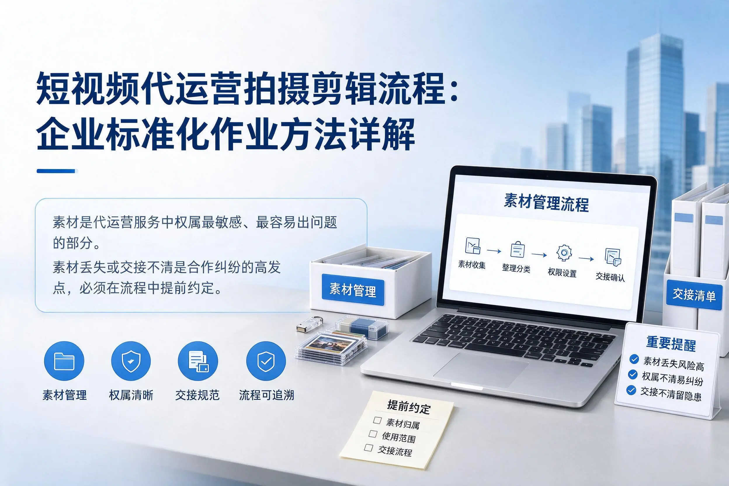 短视频代运营拍摄剪辑流程：阜阳企业标准化作业方法详解