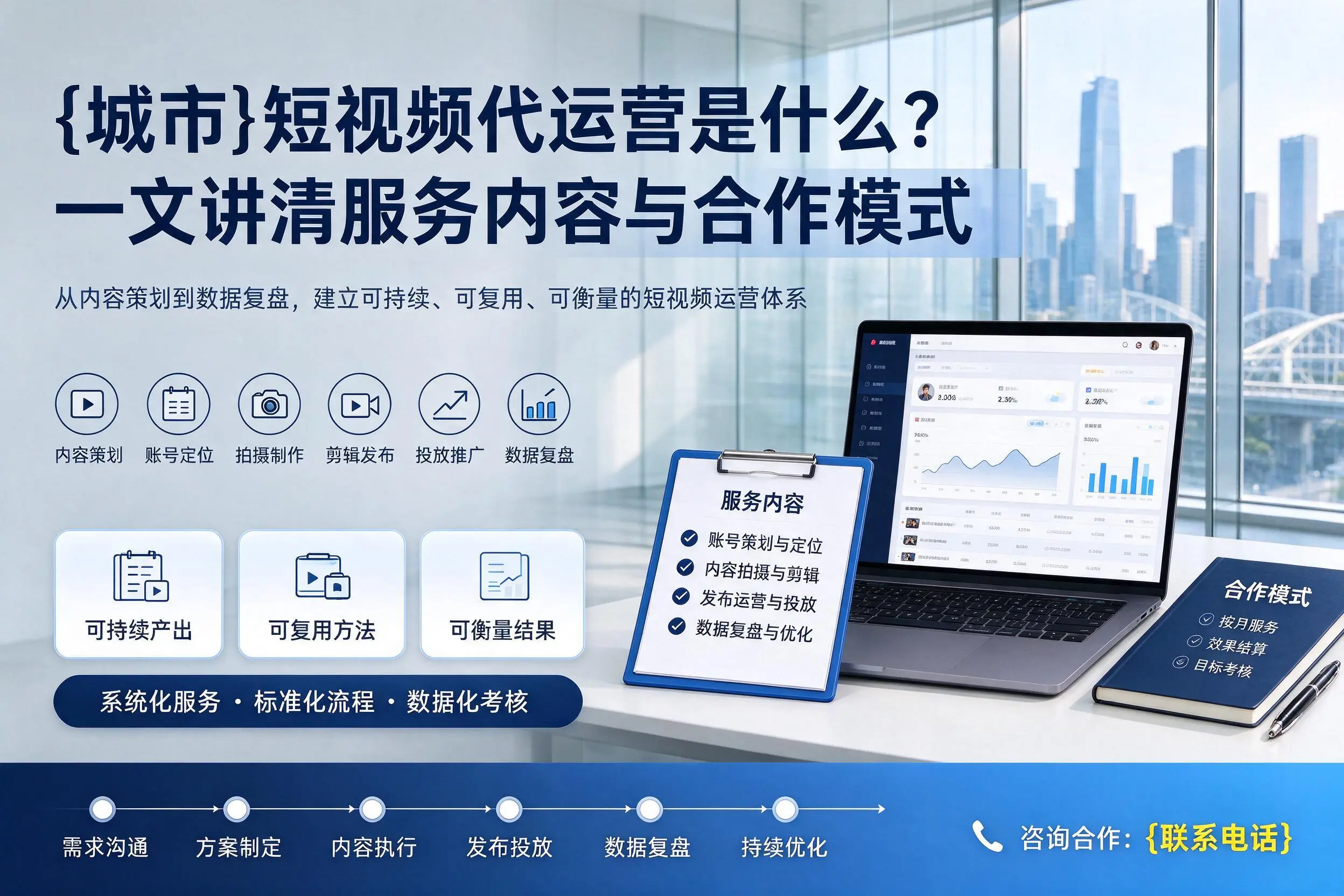 阜阳短视频代运营是什么?一文讲清服务内容与合作模式
