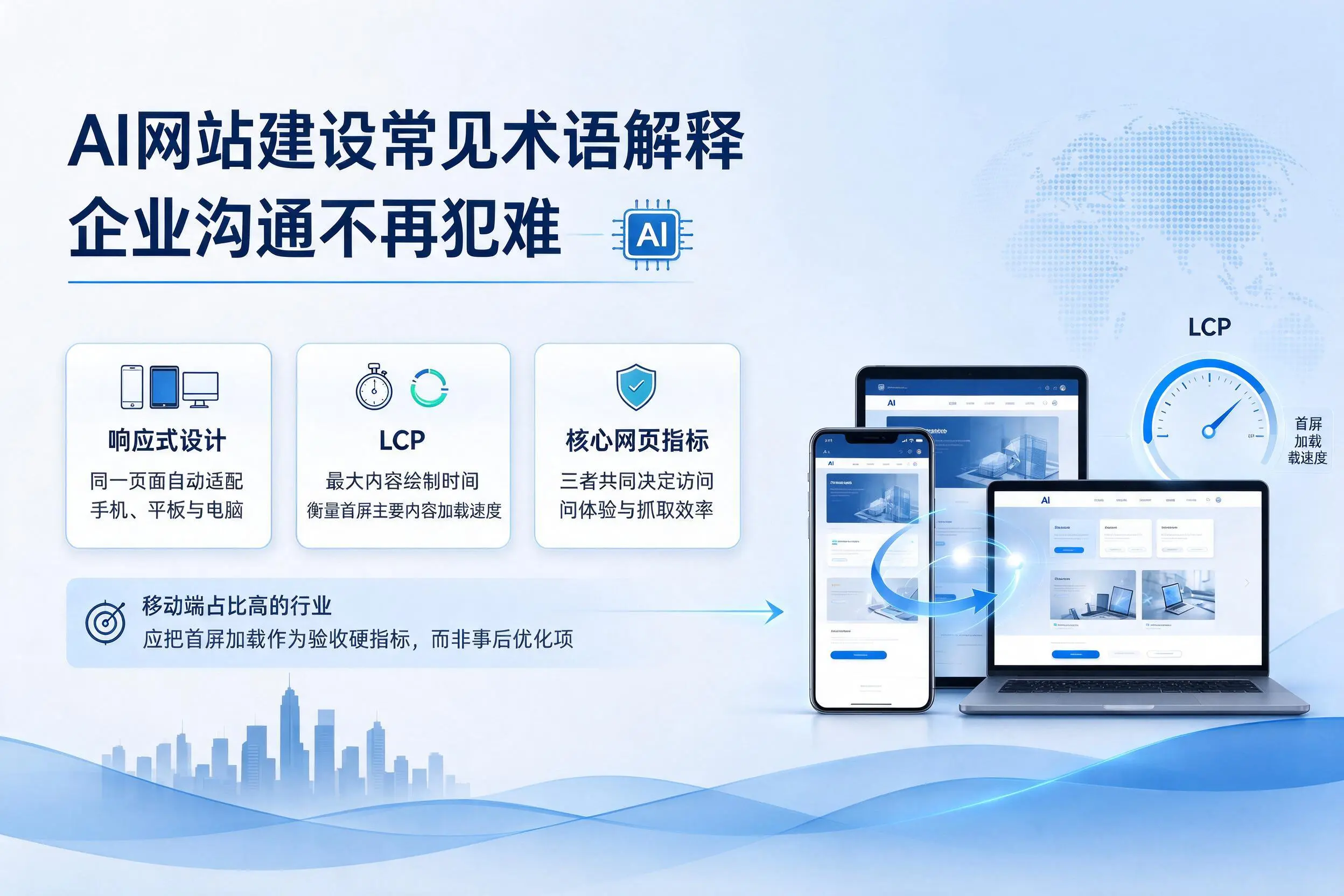 AI网站建设常见术语解释，阜阳企业沟通不再犯难