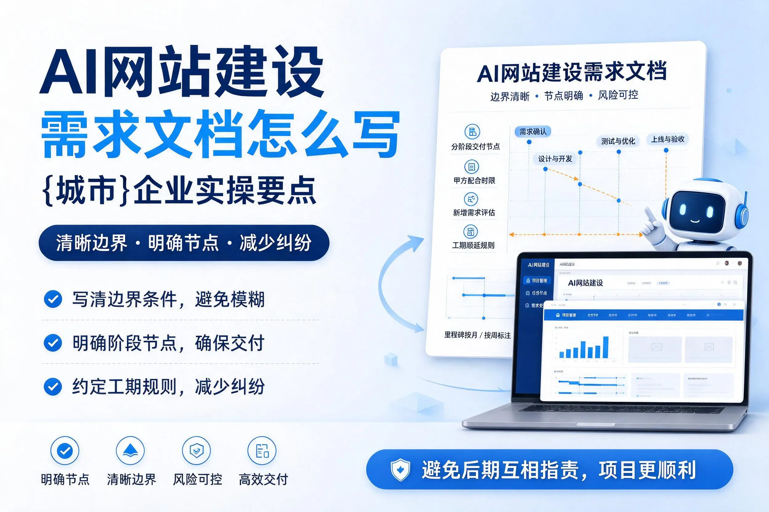 AI网站建设需求文档怎么写,阜阳企业实操要点